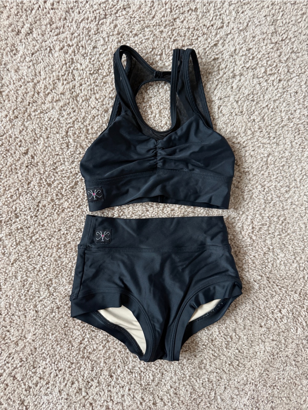 Kandi Kouture Black Dance Set